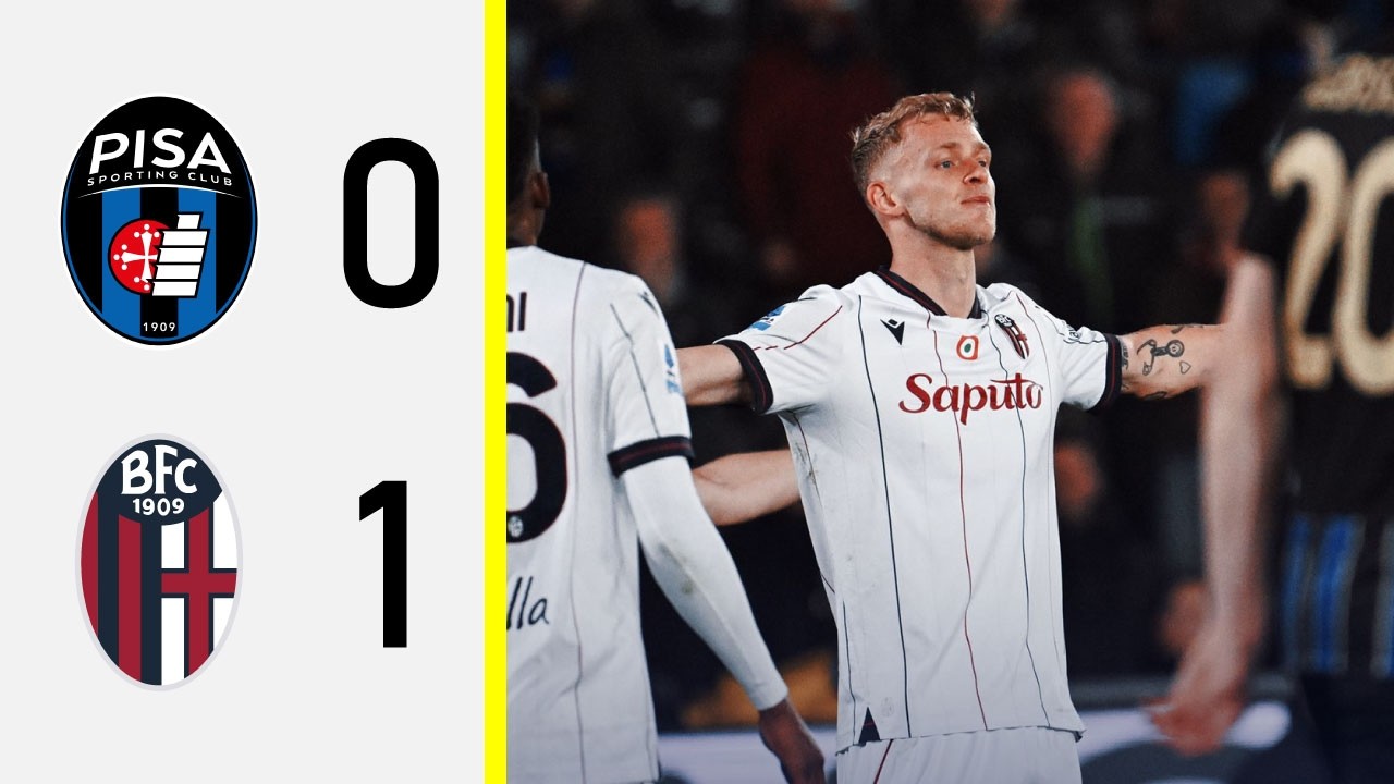 Il CAPOLAVORO di ODGAARD REGALA la QUINTA VITTORIA al BFC! | Pisa-Bologna 0-1