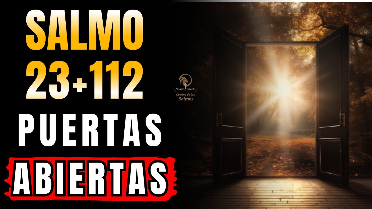 💰 SALMO 23 + 112 — PODEROSA ORACIÓN POR PROVISIÓN Y PAZ FINANCIERA HOY | Camino de los Salmos