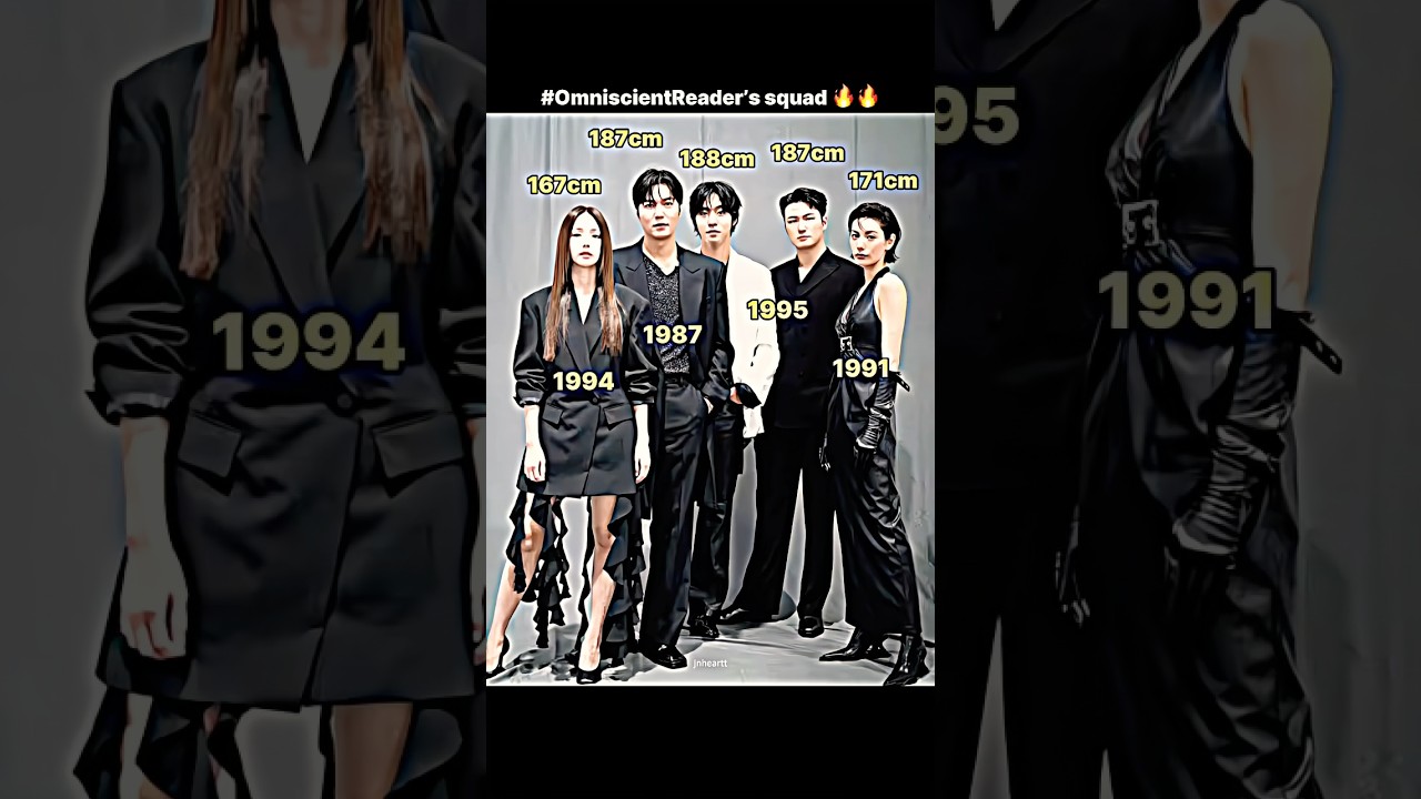 #OmniscientReader&rsquo;s squad 🔥🔥 #leeminho #chaesoobin #ahnhyoseop #shinseungho #nana