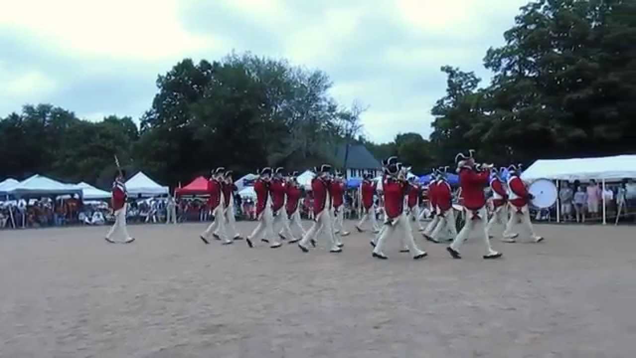 The Old Guard Fife and Drum Corps at Deep River 2015