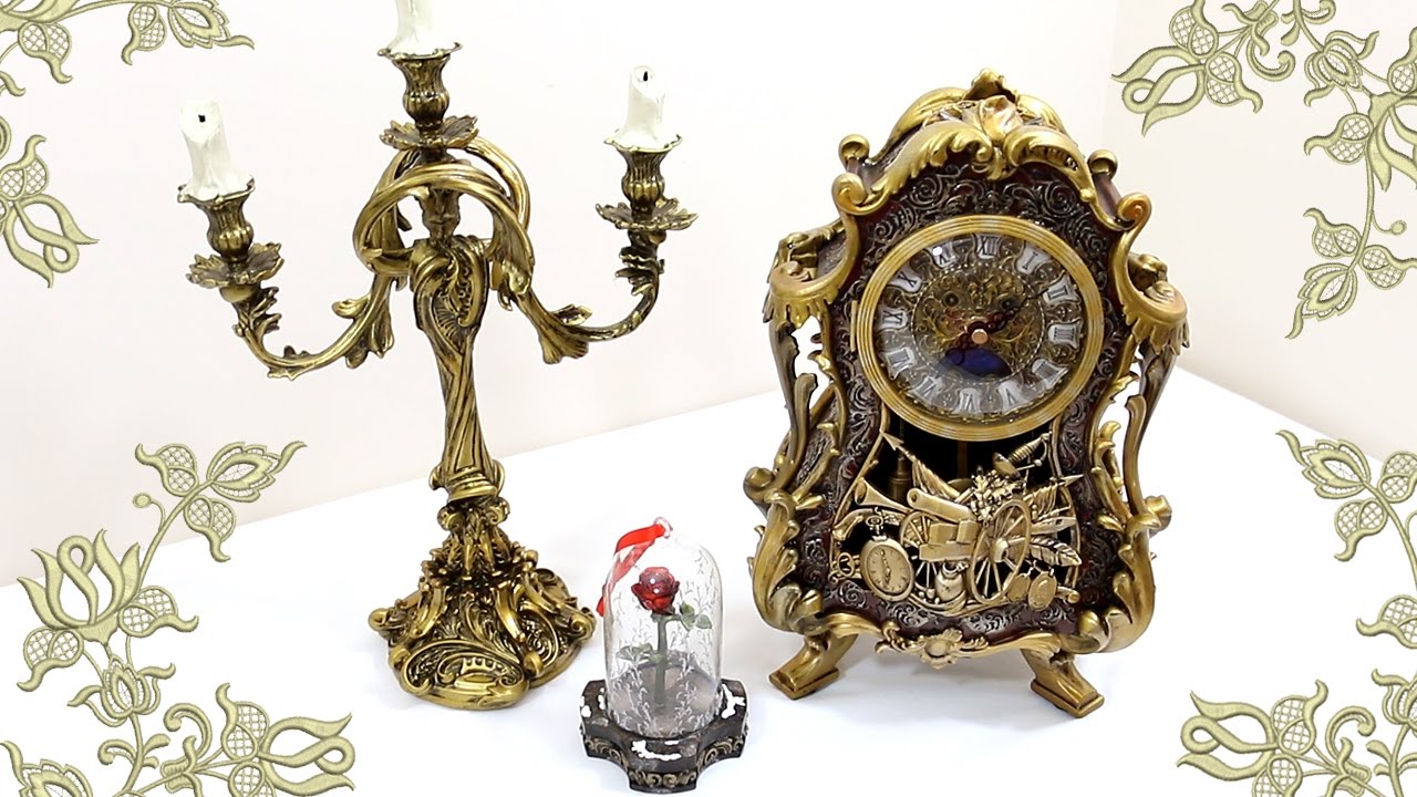 COGSWORTH & LUMIÈRE - Limited Edition Disney Store Figures