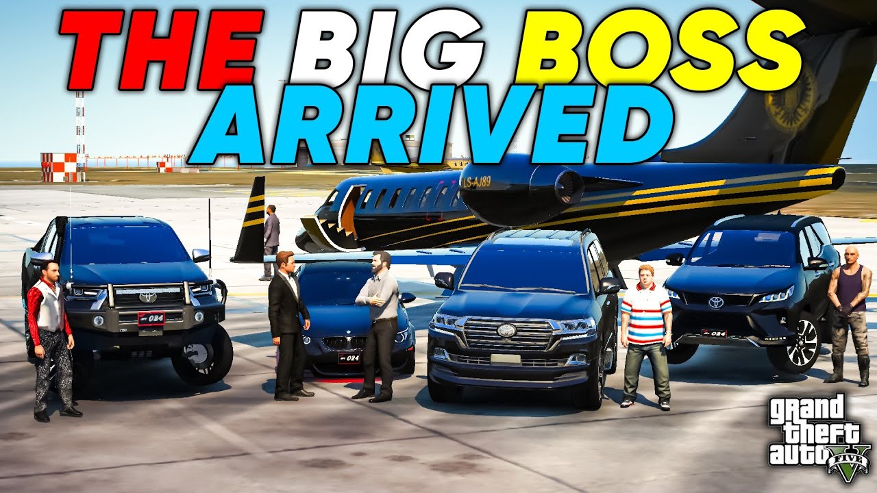BIG BOSS | PARTNER OF MICHAEL ARRIVED IN LOS SANTOS | GTA 5 | Real Life Mods #595 |