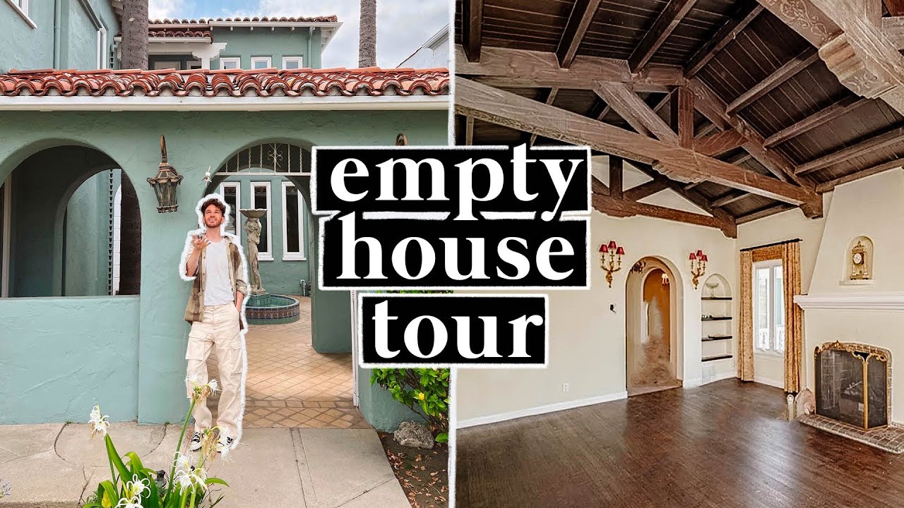 Empty House Tour! 🏠 Historic 1929 Spanish Revival Home in Los Angeles!