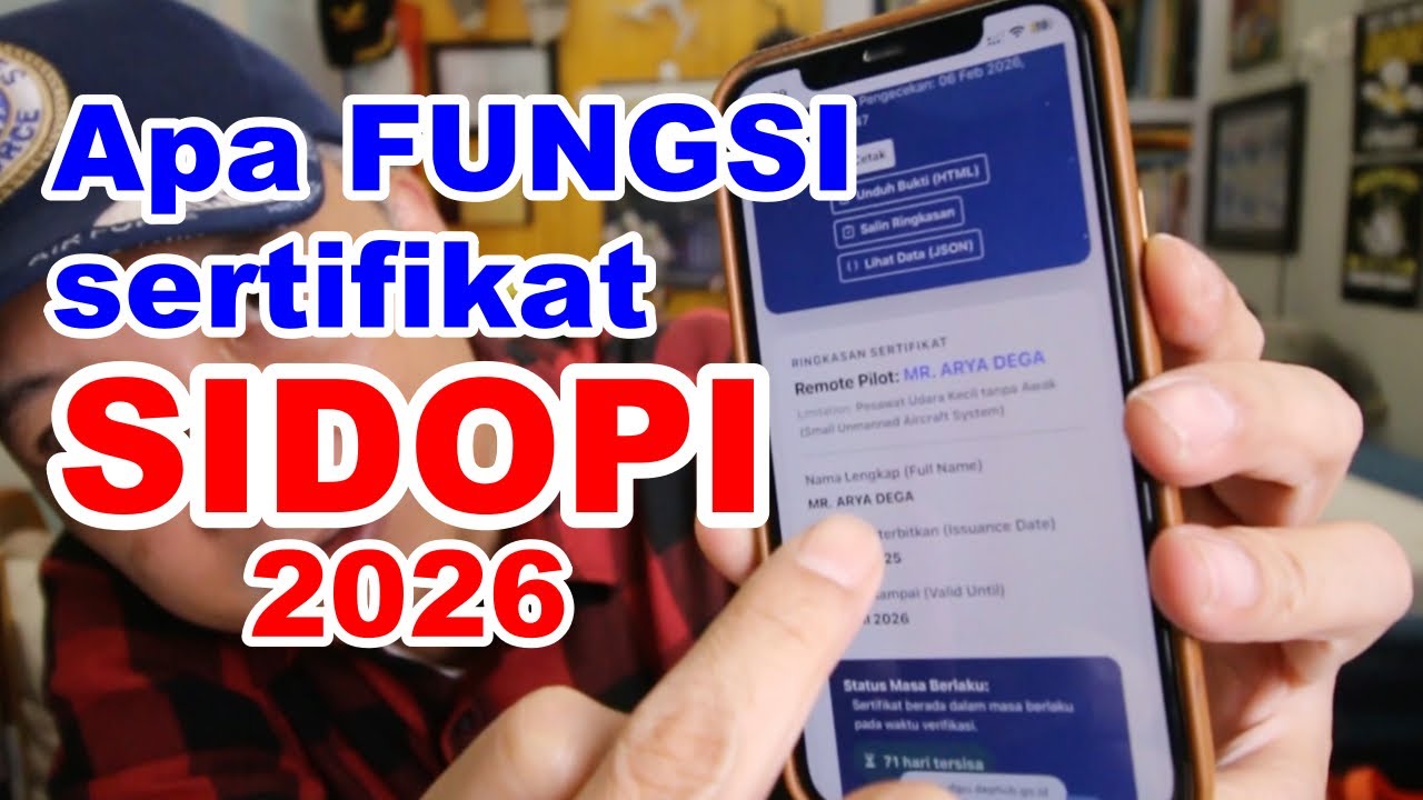 Bagimana Sertifikat SIDOPI Kemenhub 2026