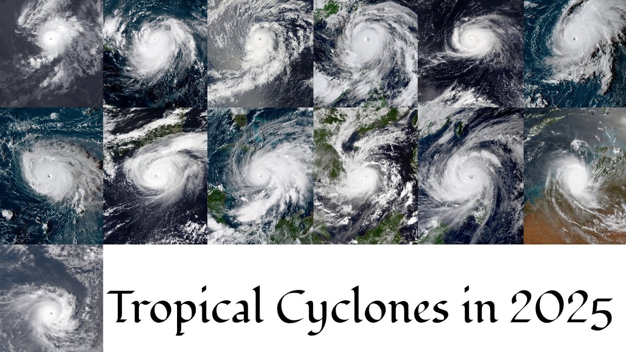 An Animation of Tropical Cyclones in 2025