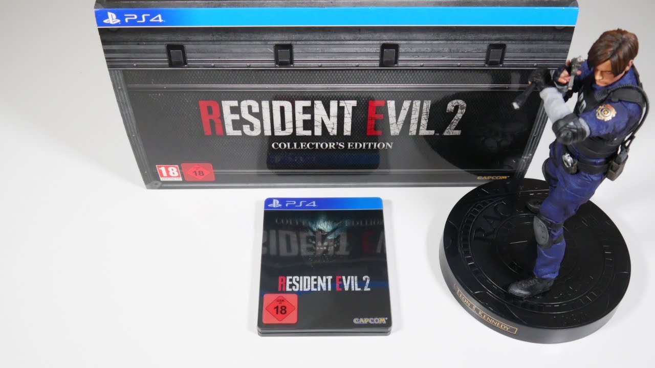 Resident Evil 2 Collectors Edition Unboxing