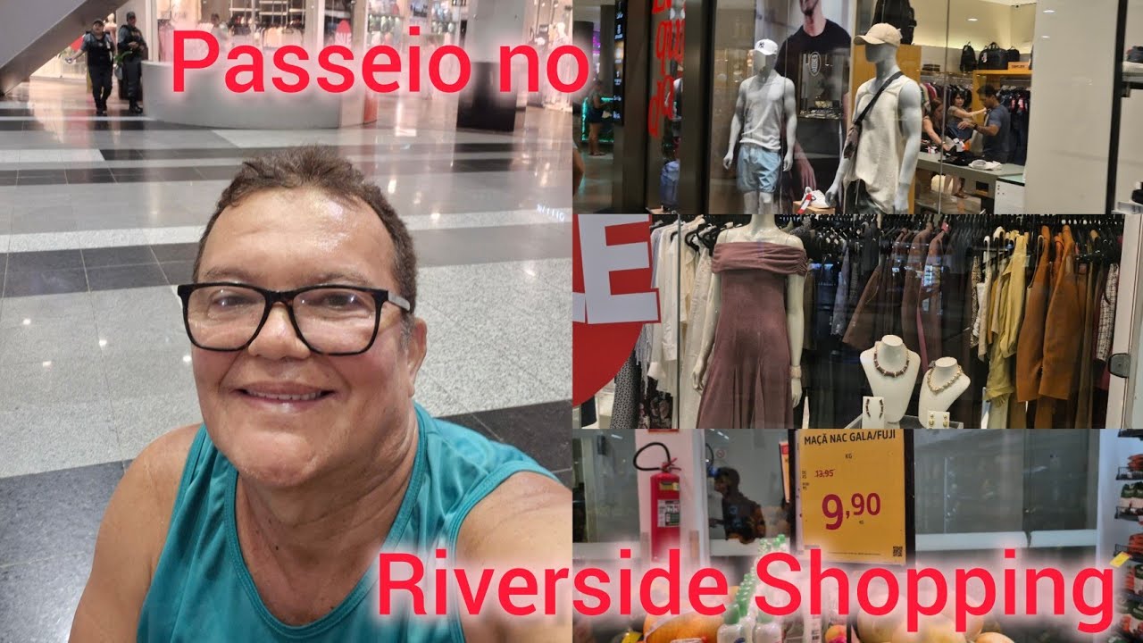 Passeio bacana no Riverside Shopping. Teresina Piauí 