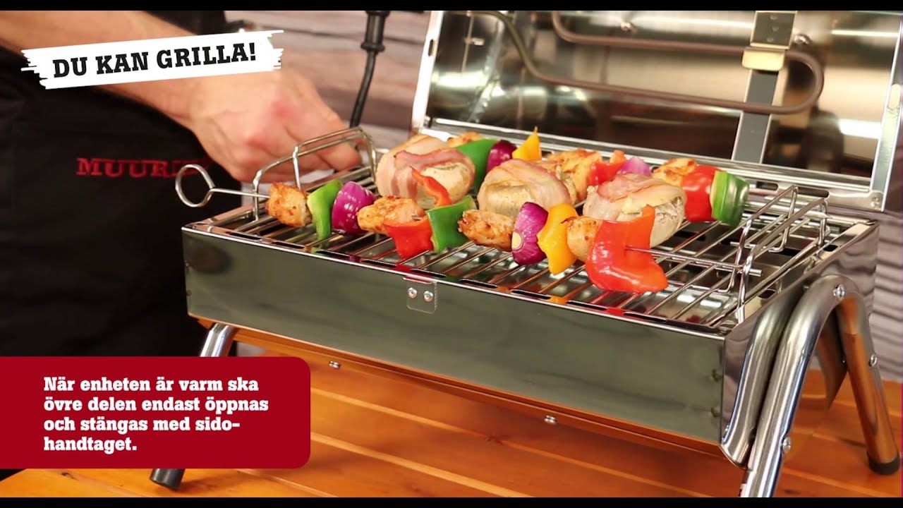 Nokkela Elgrill/-Rökugn 900 W