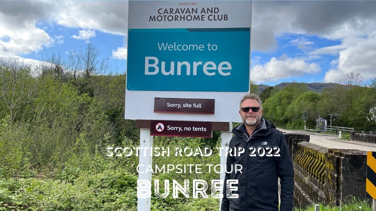 Campsite Tour - Bunree Caravan and Motorhome Club Site