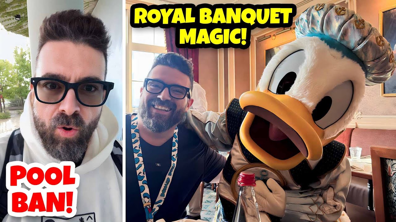 Banned from the Pool & Dinner with Mickey - Disneyland Paris Day 3