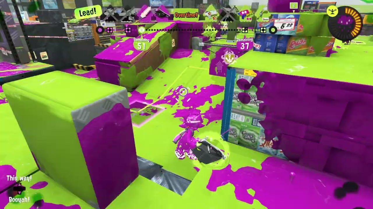 Two Tower Control Battles with Blaze! At Makomart. #splatoon3