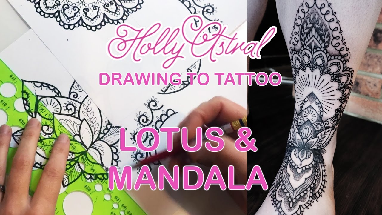 DRAWING TO TATTOO: Lotus & Mandala