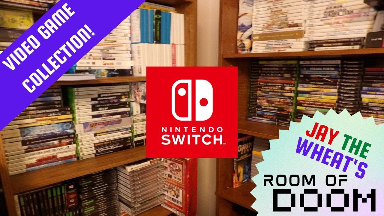 Jay the Wheat's Nintendo Switch Collection | OVER 100 GAMES!!