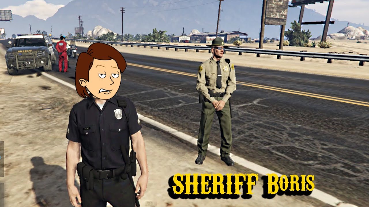 GTA 5 MODS LSPDFR 0.4.9 - Boris Anderson the County Sheriff