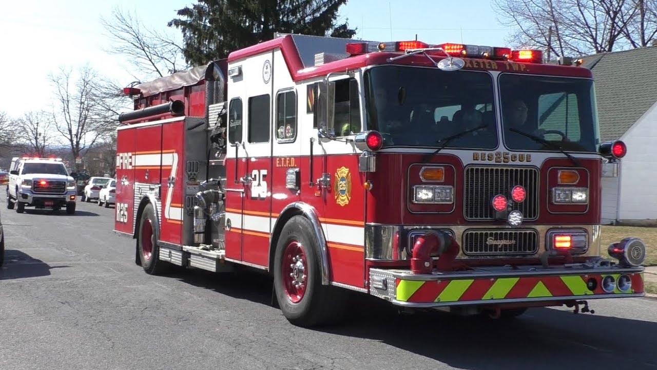 Temple Fire Company Working Structure Fire Response & Footage 3/1/20