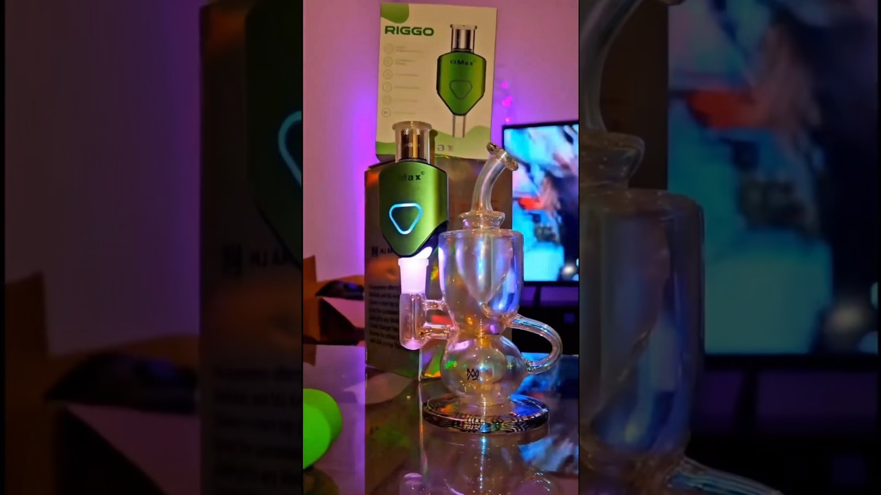 XMax RIGGO: Dual-Use E-NAIL & PIPE #xmax #xmaxvaporizer #xmaxriggo #riggo #fypシ #fyp #concentrate