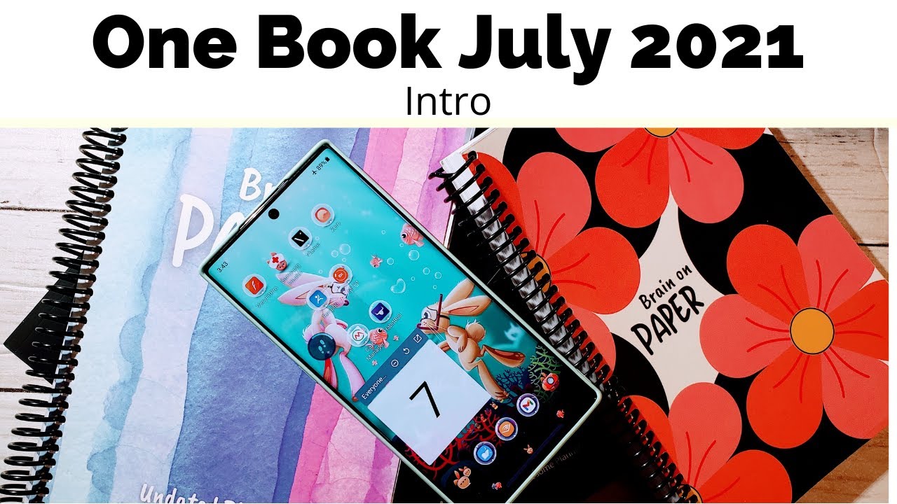 One Book July 2021 Intro || #onebookjuly2021 || #theawesomeplanner