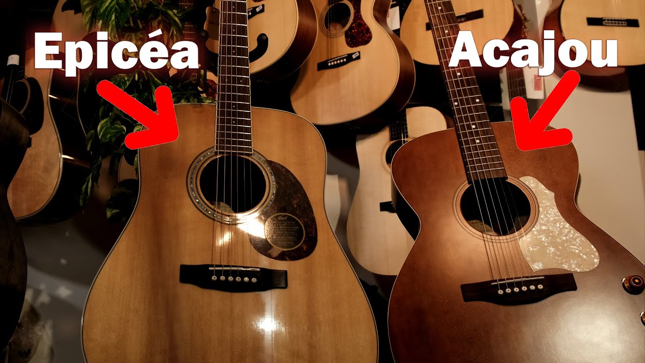 Acheter une guitare - Plutôt épicéa ou acajou ?