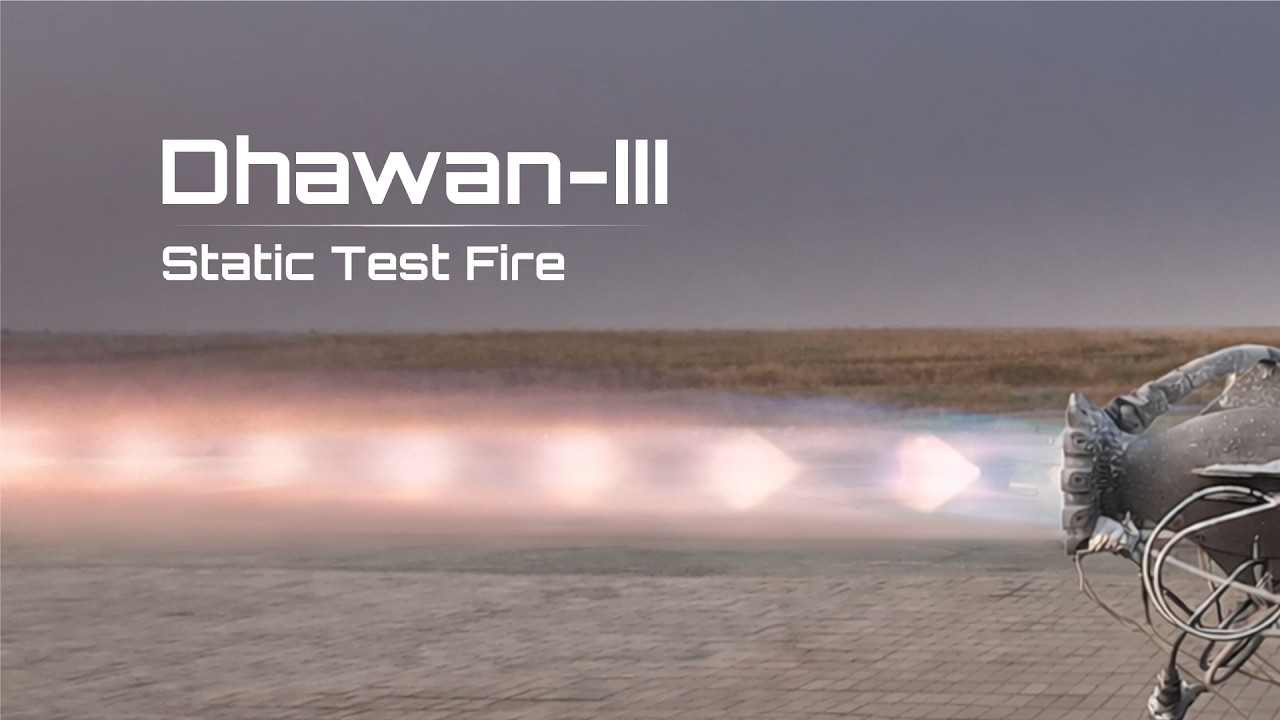 Dhawan-III | Static Test Fire | Skyroot Aerospace