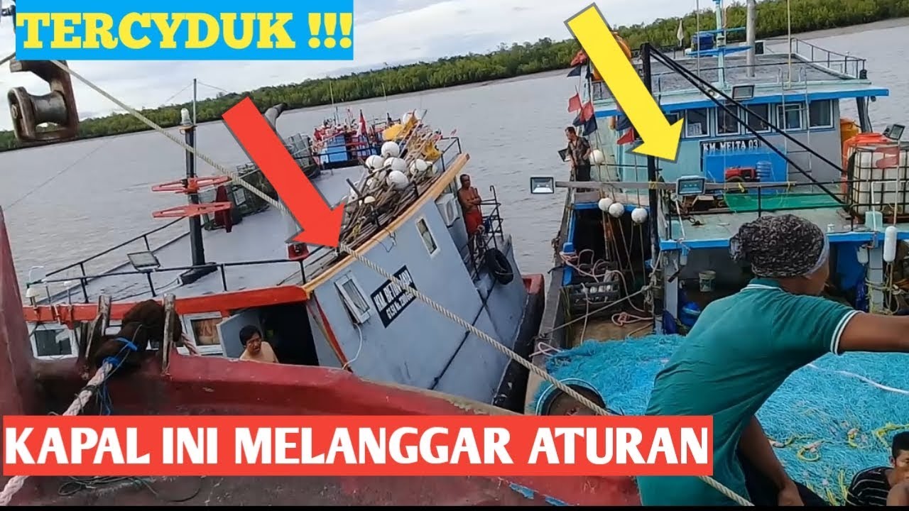 TERCYDUK...Kapal Ini Melanggar Aturan Dan Endingya Kami Tabrakan #observerKKP