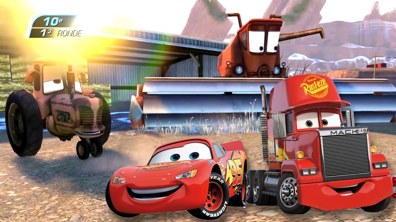 CARS 3 GAMEPLAY NEDERLANDS GESPROKEN FULL EPISODE VAN HET SPEL Frank Tractor Tipping