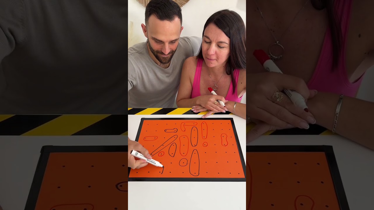 Un jeu dr&ocirc;le et gratuit &agrave; faire &agrave; la maison 😁 #challenge #jeu