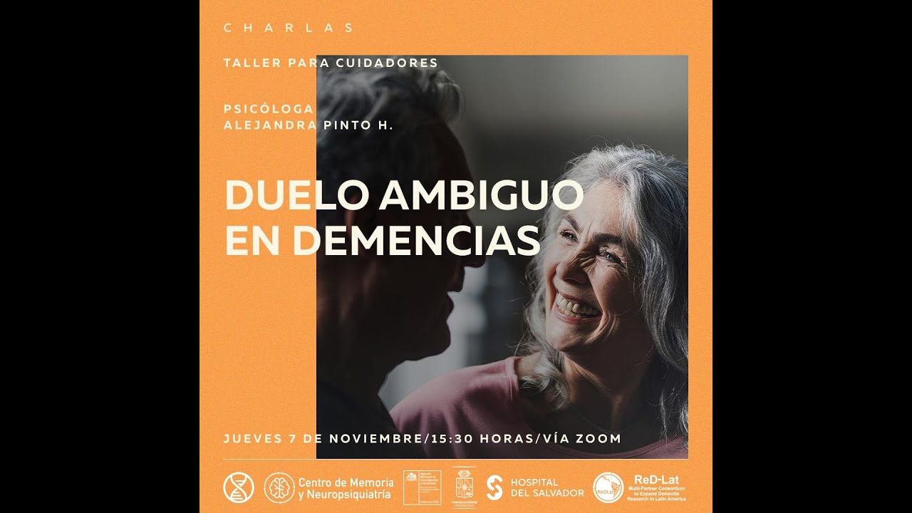 Taller de cuidadores noviembre: Duelo ambiguo en demencias