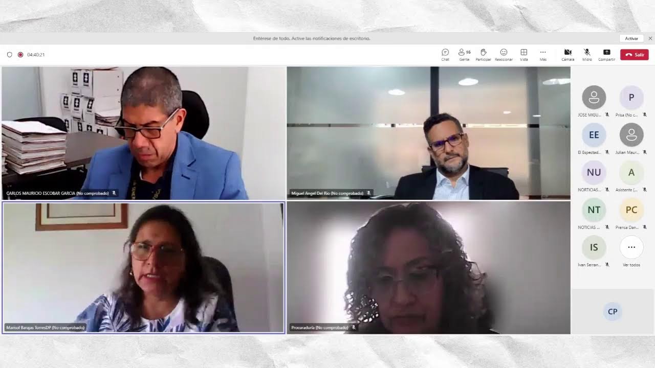EN VIVO | Audiencia de preclusión del caso Jorge Enrique Pizano.