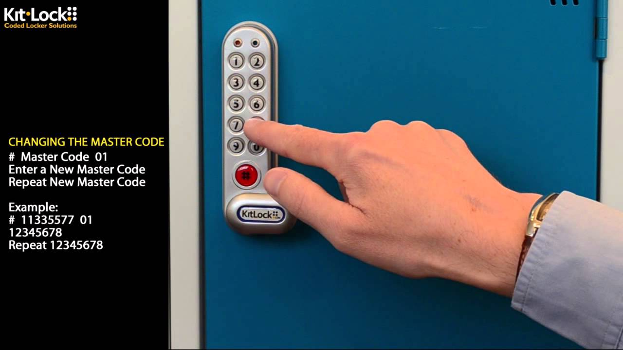 KL1000 Change Master and User Code