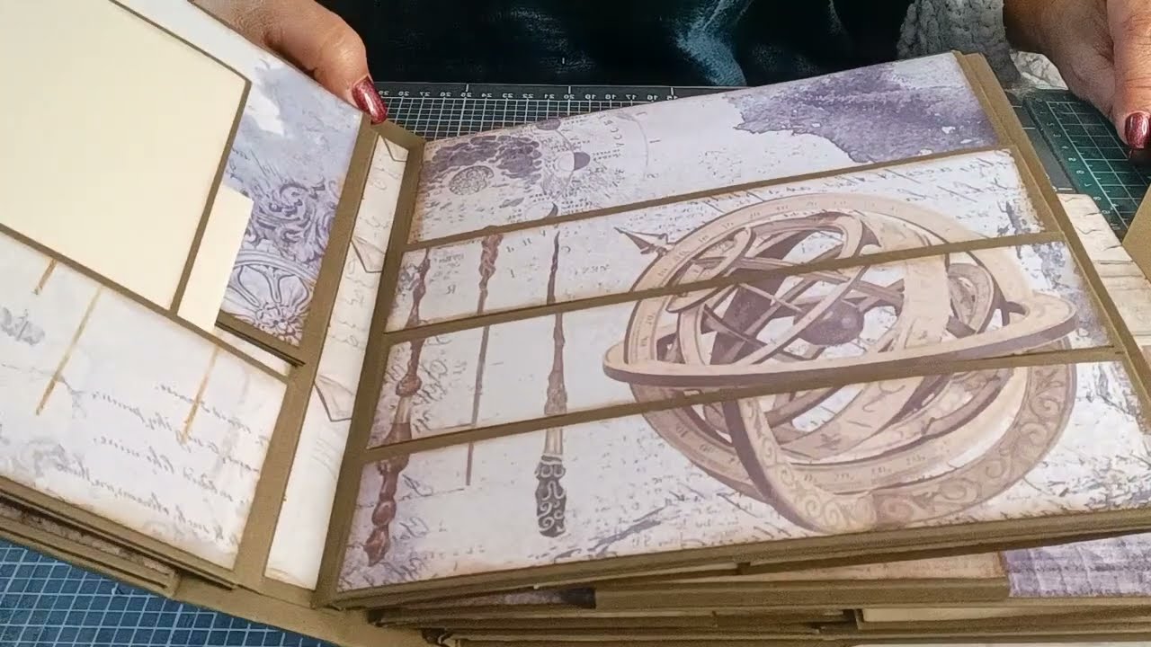 Présentation album Harry Potter #tutoriel #scrapbooking #debutant #paperforyou