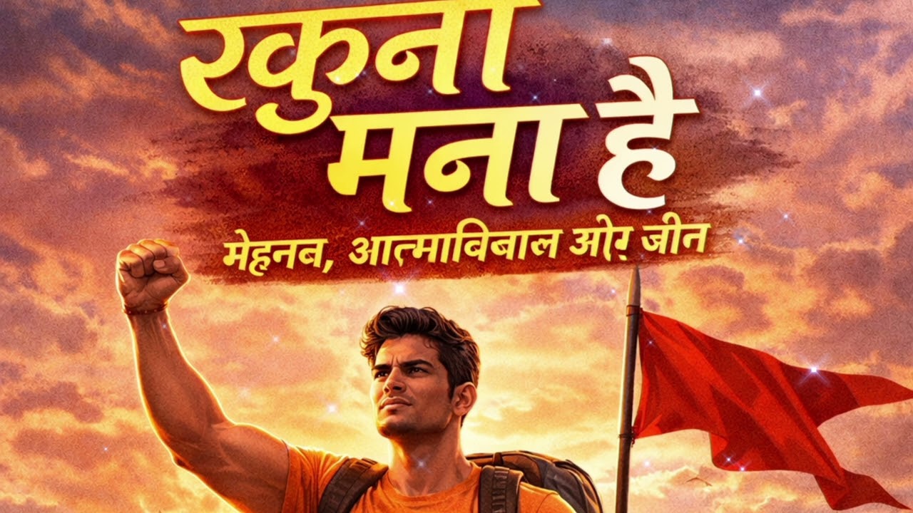 रुकना मना है, झुकना मना है। Motivational songs | Mission Success | Emotional Success Song