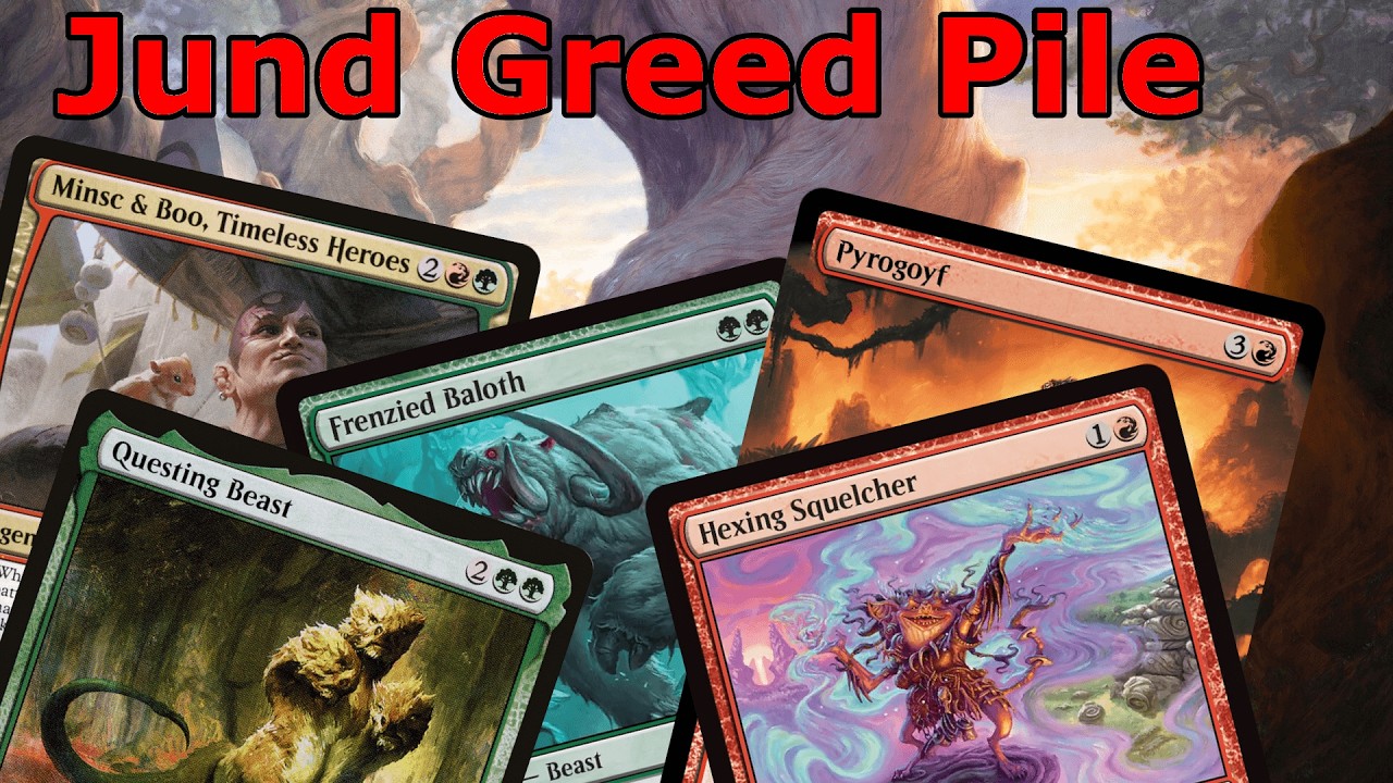 IT'S SO GREED AND SO GOOD!  Legacy Jund Greed MTG