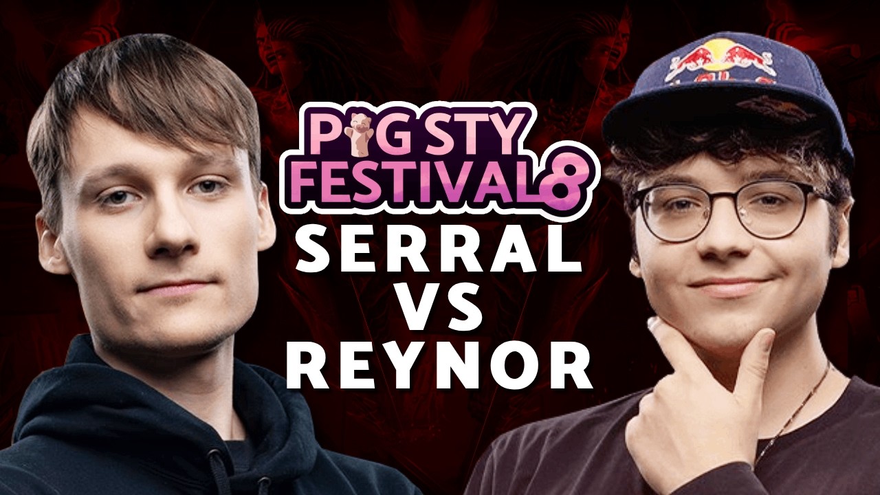 SERRAL vs REYNOR: Winner Goes Straight to the Semis! | PiGFest 8.0 Playoffs - StarCraft 2