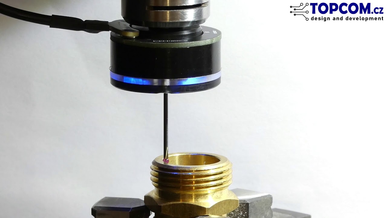 DIG3D.LP.M CNC low profile digitizing touch probe with magnetic connector  - short presentation
