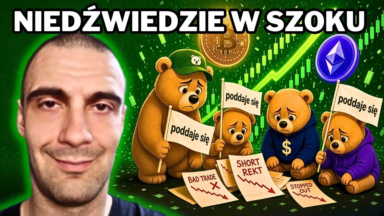 BITCOIN W G&Oacute;RE! POCZĄTEK KAPITULACJI NIEDŹWIEDZI GRAJĄCYCH POD KALENDARZ