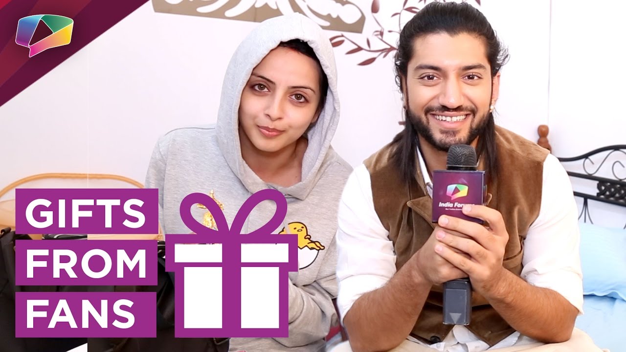 Kunal Jaisingh and Shrenu Parikh receive gifts from their fans | Exclusive