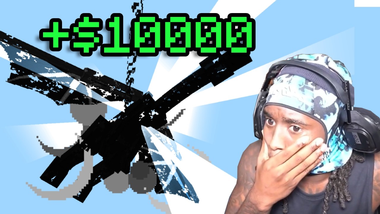 Kai Cenat donated $10000 for this Minecraft Challenge...
