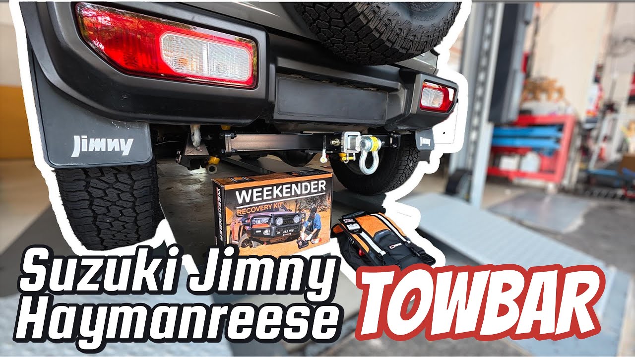 Better Safe Than Sorry | Suzuki Jimny Tow Bar Install | Adventure-Ready Upgrade