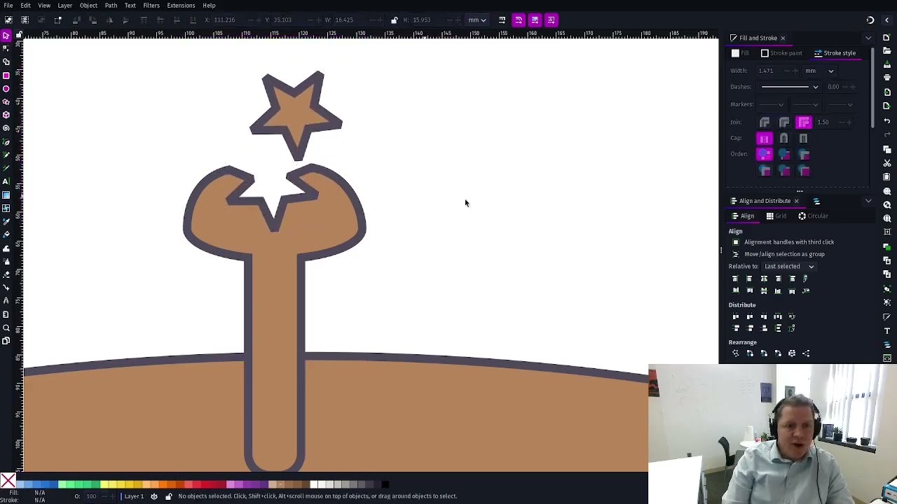 Inkscape for scientists 5 - Path interaction tools