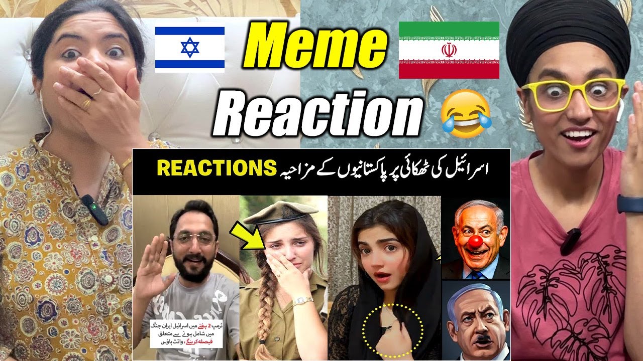 REACTION on IRAN VS ISRAEL WAR MEMES | Elahi Reactions (Part 1)