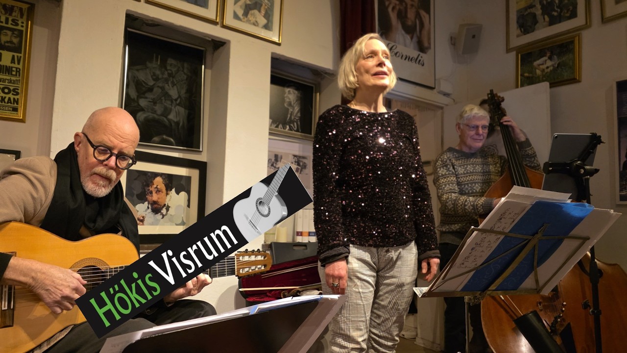 Del 2 - Ninna Gudmundssons Trio  - Hökis Visrum 2026 02 19
