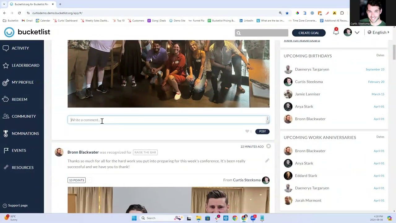 Watch the Bucketlist Product Overview