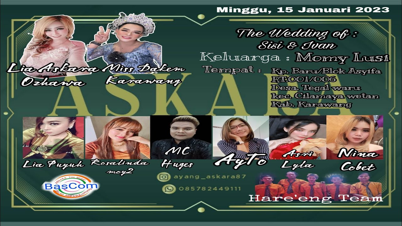 Live Askara The Music || Tegal Waru || Cilamaya Wetan || Kab. Karawang