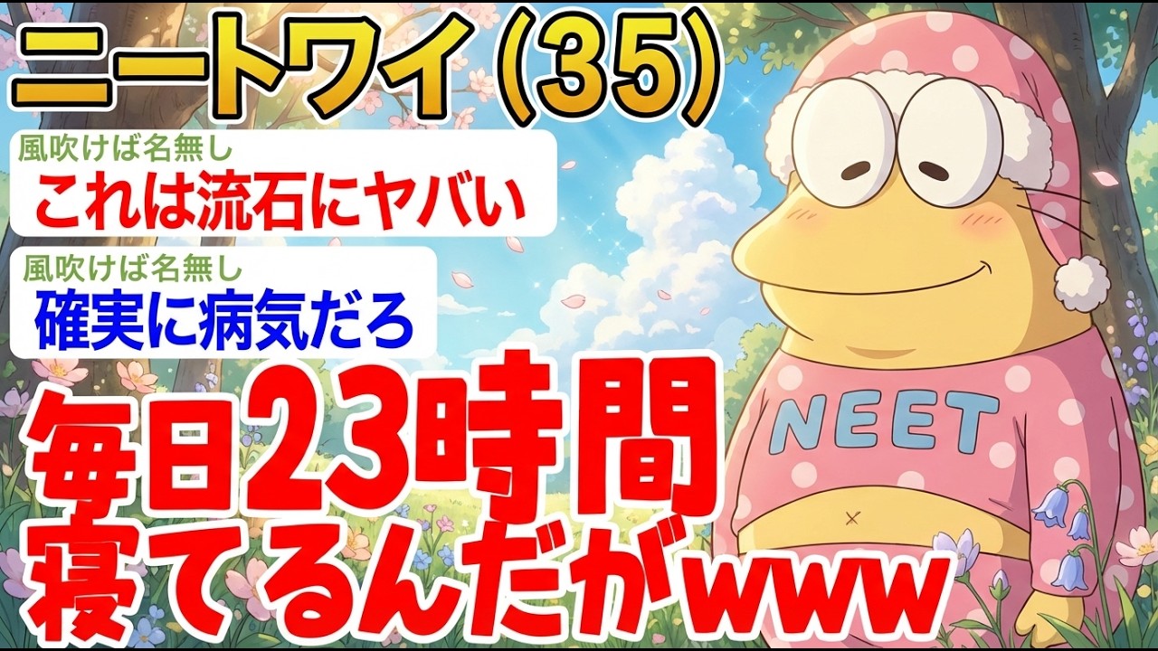 【アホの殿堂】 「ワイ、起きれないことが判明www」  【2ch爆笑スレ】