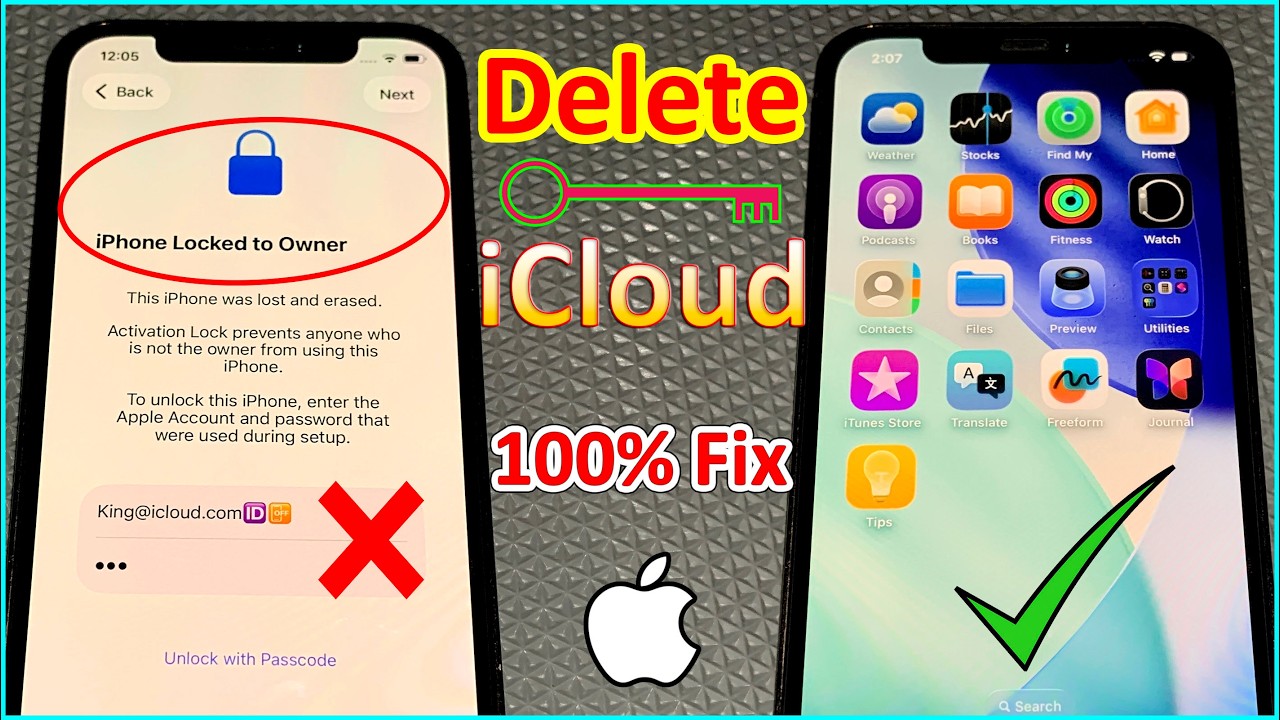 Как УДАЛИТЬ! Блокировку активации iCloud на iPhone 6/7/8/X/SE/11/12/13/14/15/16 Pro Max! НОВЫЙ ме...