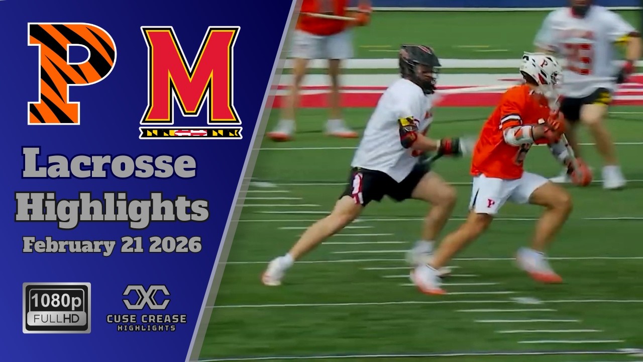 Princeton vs Maryland | 2026 Lacrosse Highlights