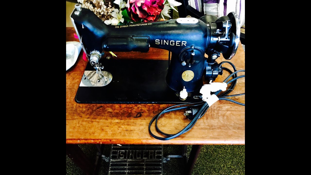 Vintage sewing machine purchase and first impressions: Singer 201 and 1200