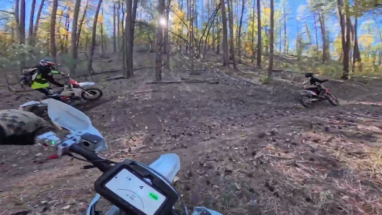 He said I was an A**HOLE! Prescott National Forest Singletrack. 11-1-25.
