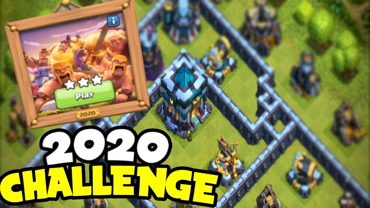 Easy 3 star the 2020 Challenge(Clash Of Clans)