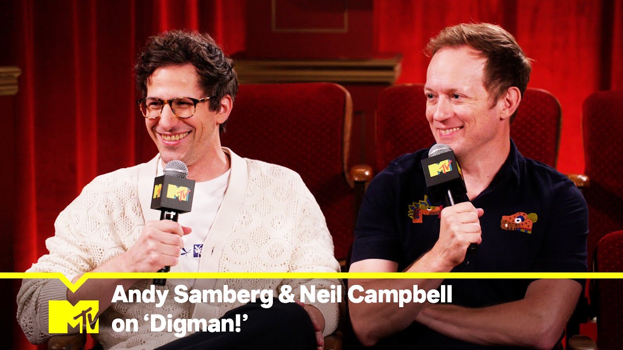 Andy Samberg & Neil Campbell Chat Digman! At SDCC